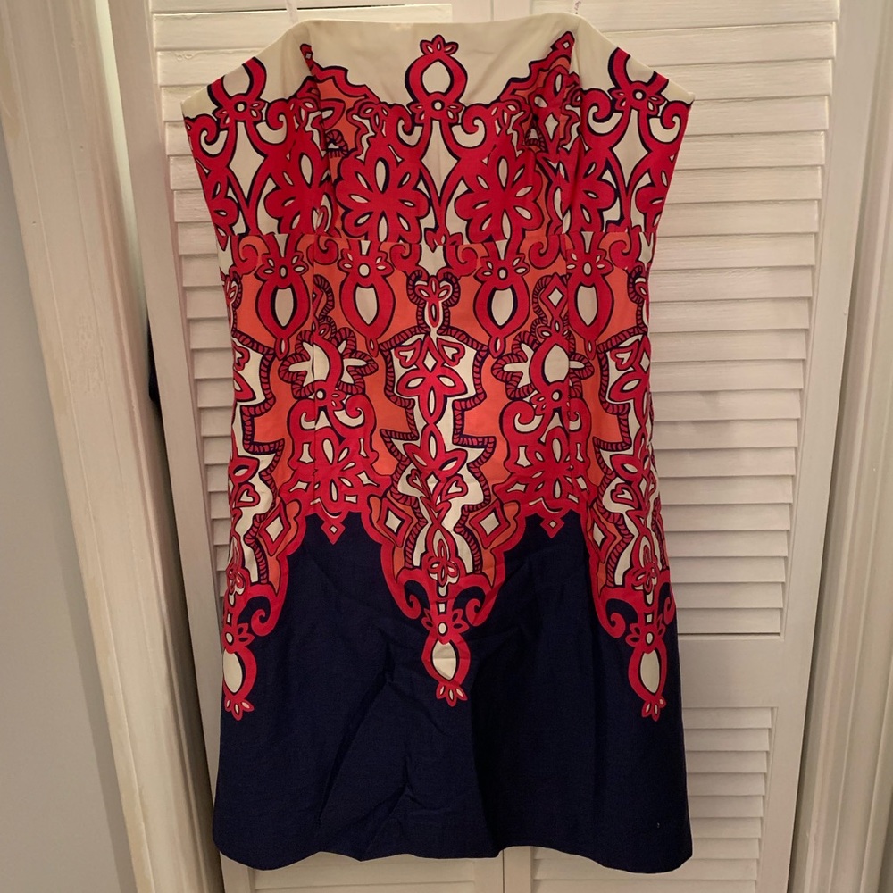 Lilly Pulitzer Strapless Bowen dress Chorus Girl - Picture 2 of 4